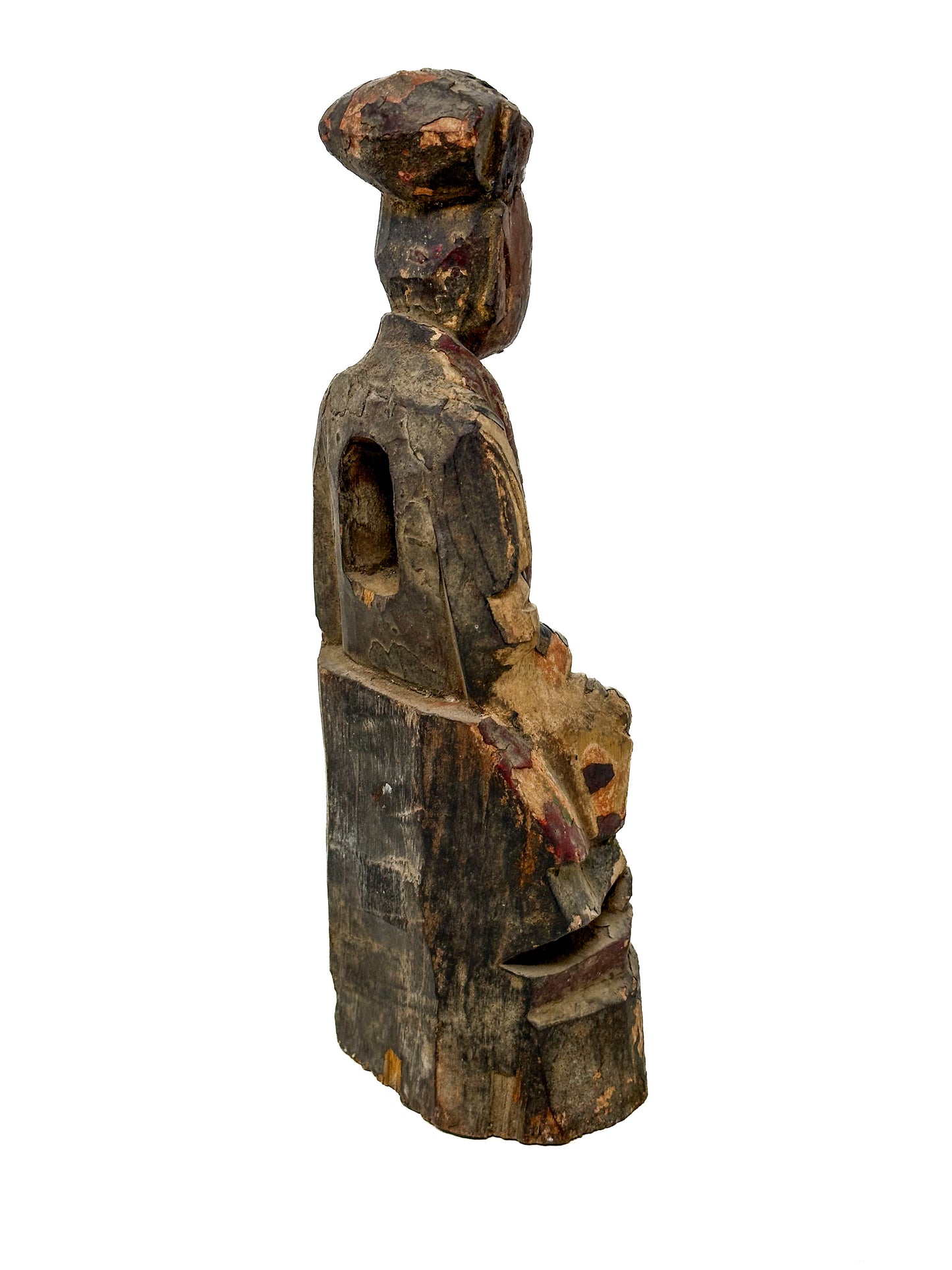 Antique Chinese Wooden Reliquary Figure