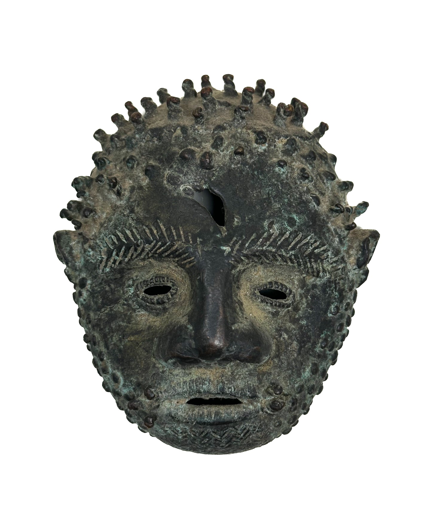 West African Bronze Maskette