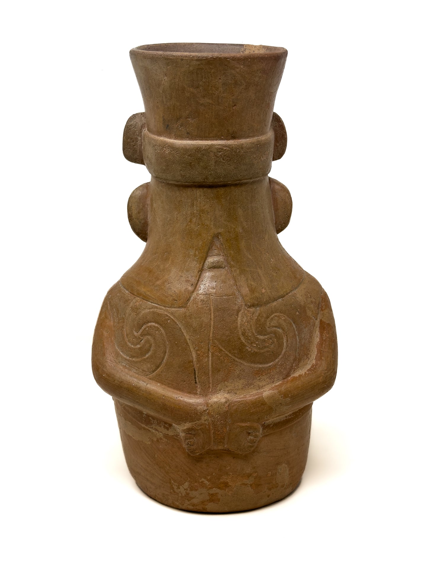 Pre Columbian Moche Prisoner Vessel