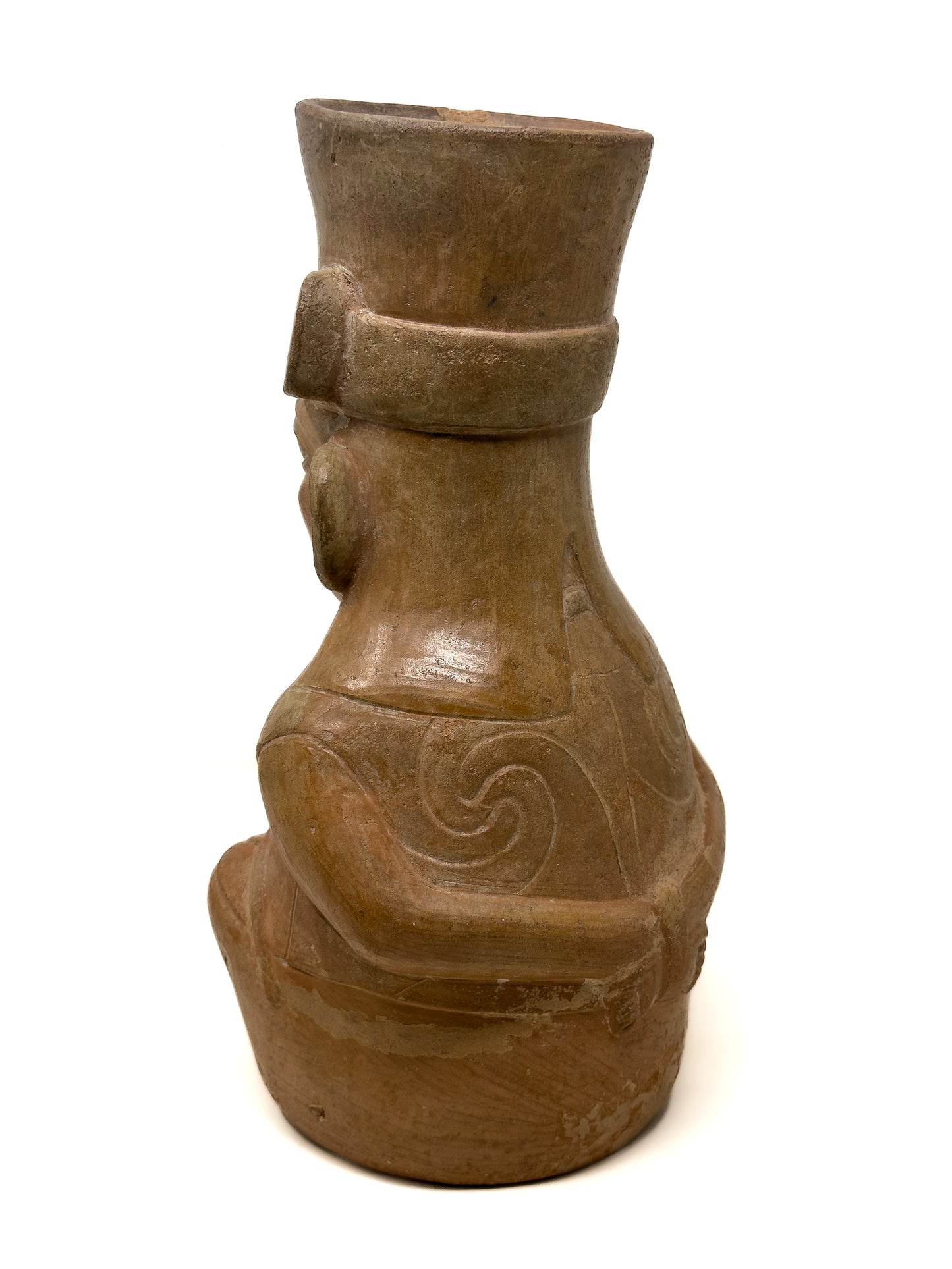 Pre Columbian Moche Prisoner Vessel