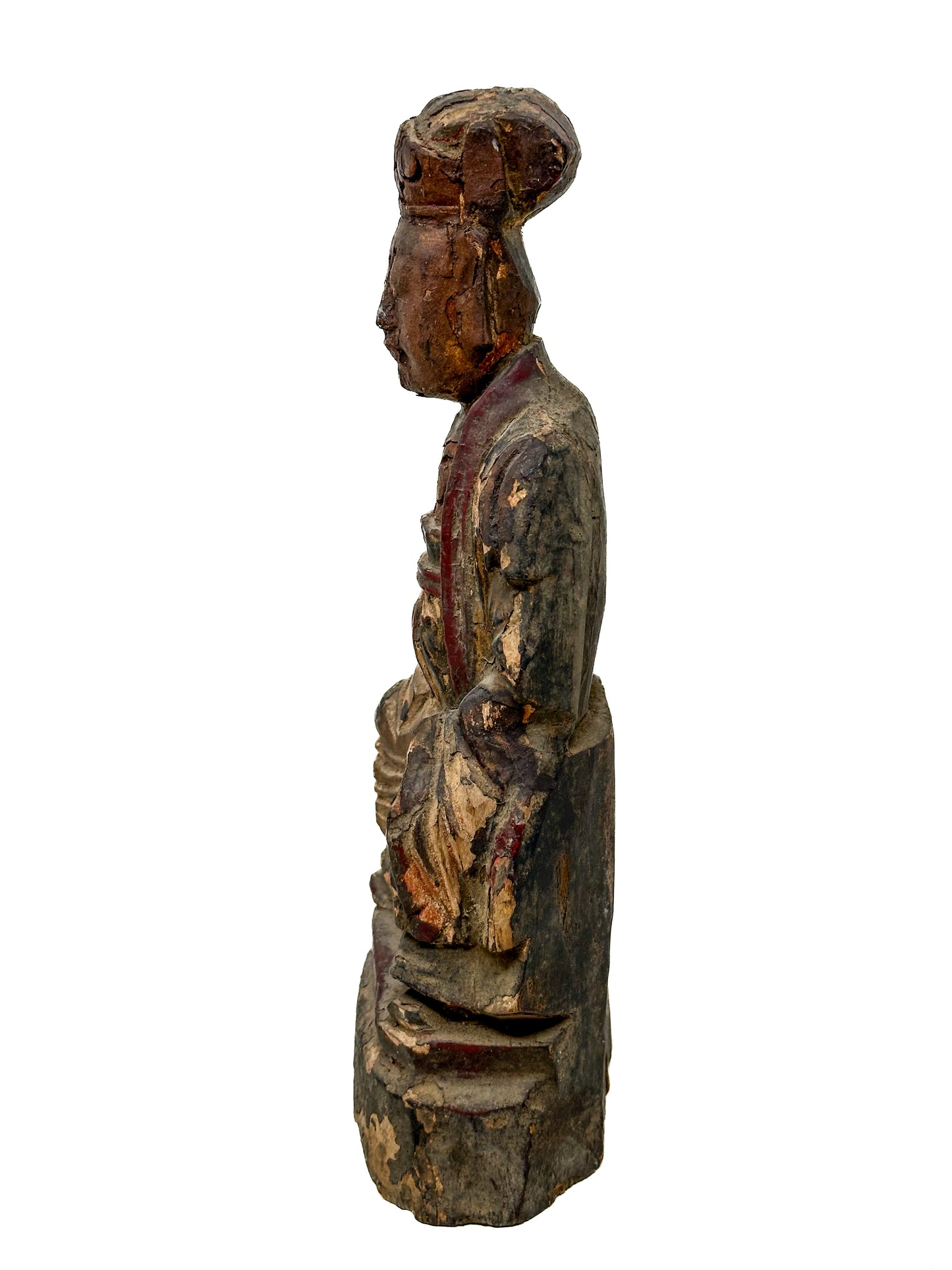 Antique Chinese Wooden Reliquary Figure