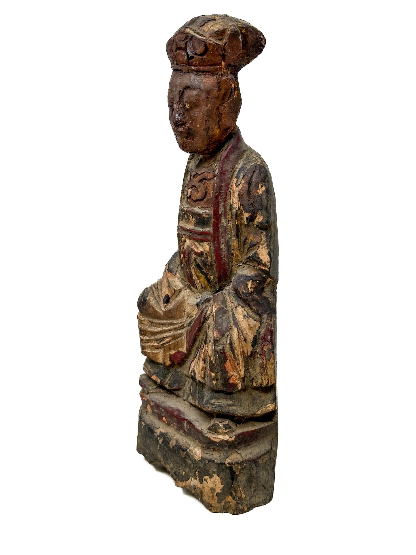 Antique Chinese Wooden Reliquary Figure