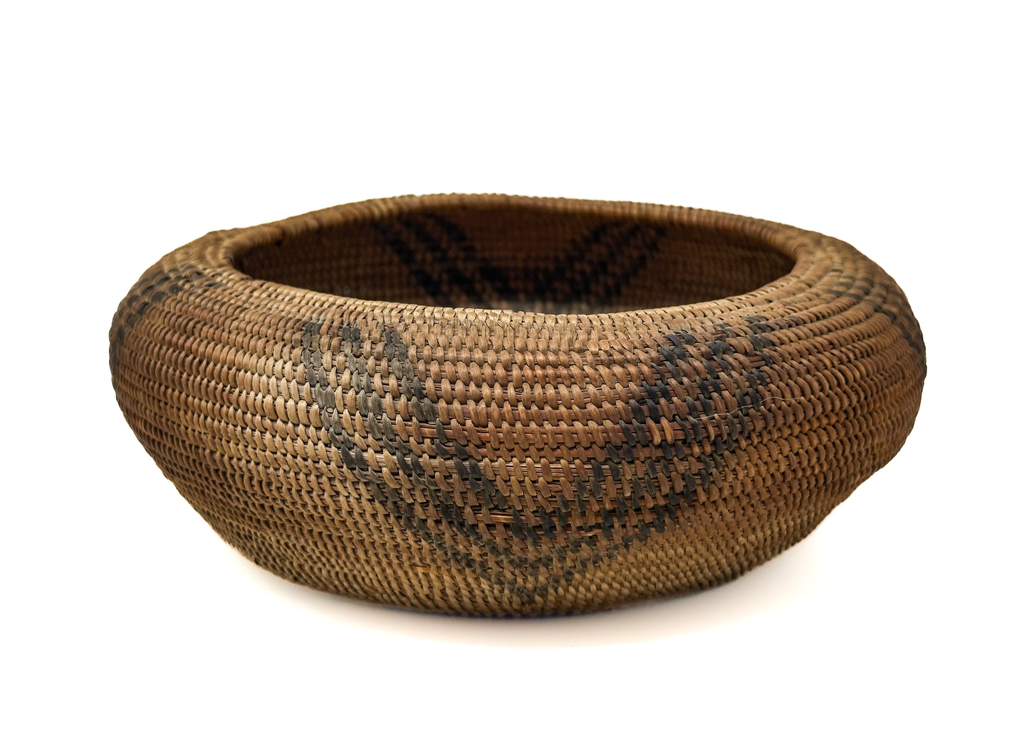 Antique Pomo Coiled Basket