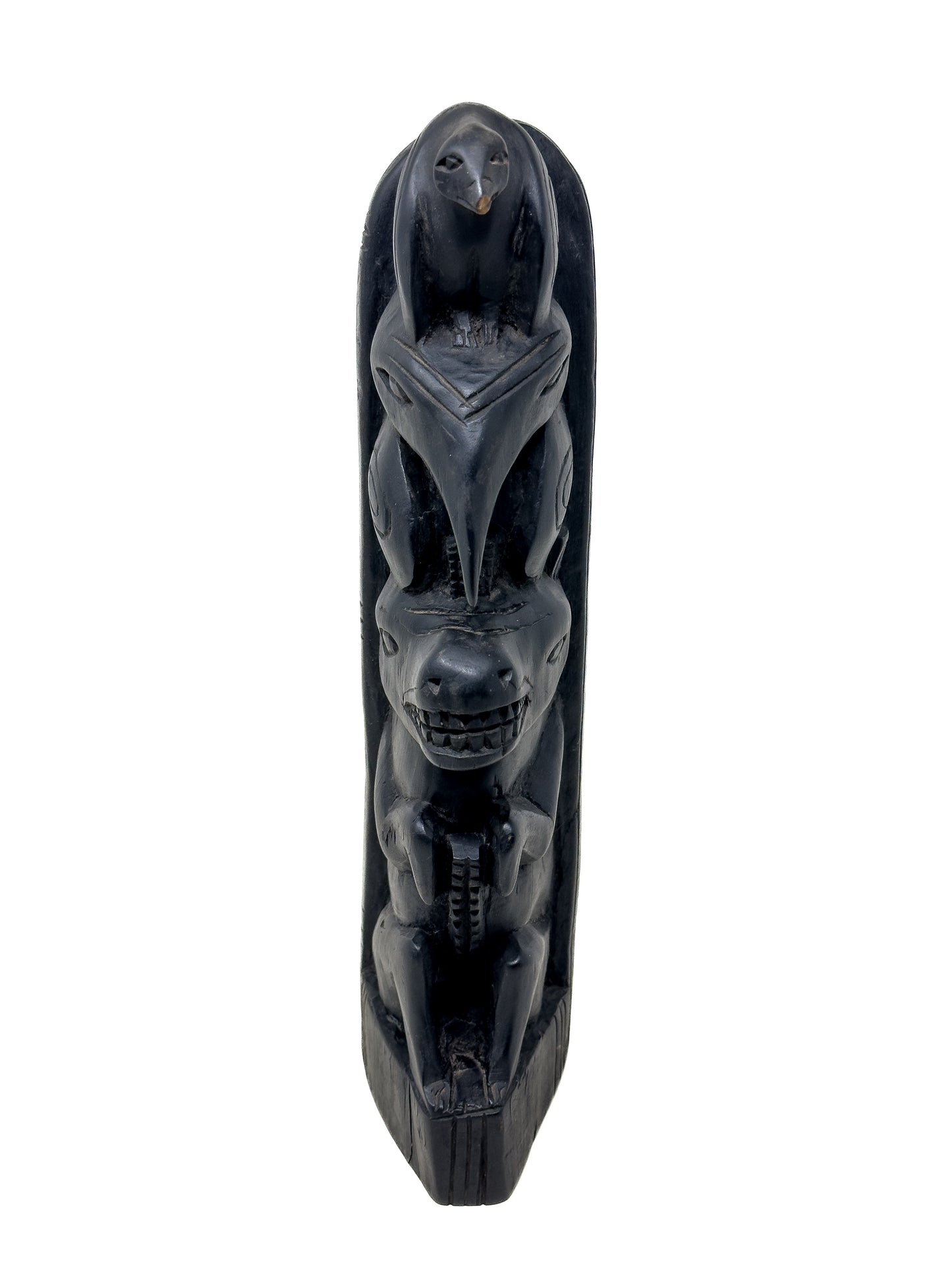 Antique Haida Slate Totem