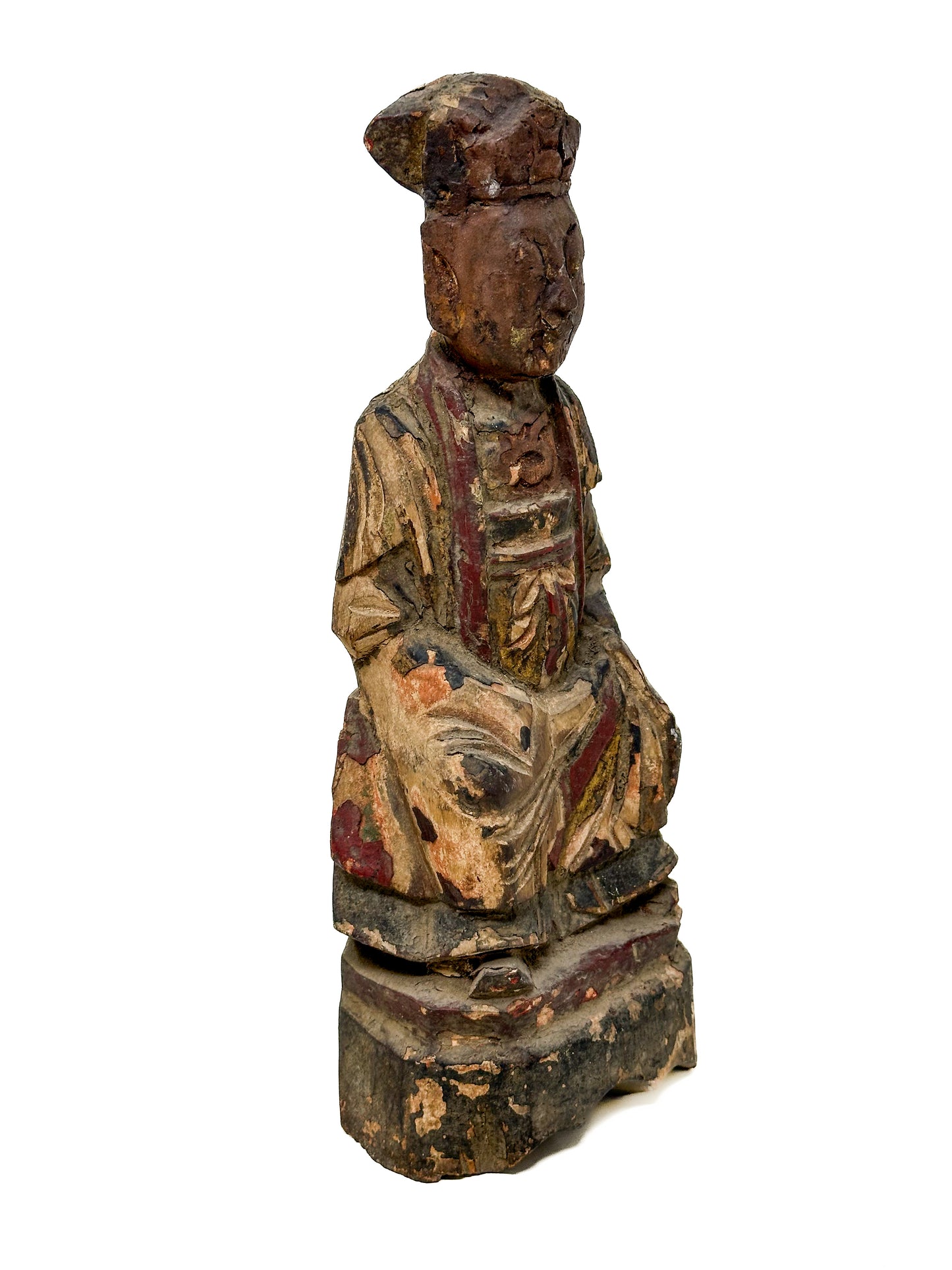 Antique Chinese Wooden Reliquary Figure