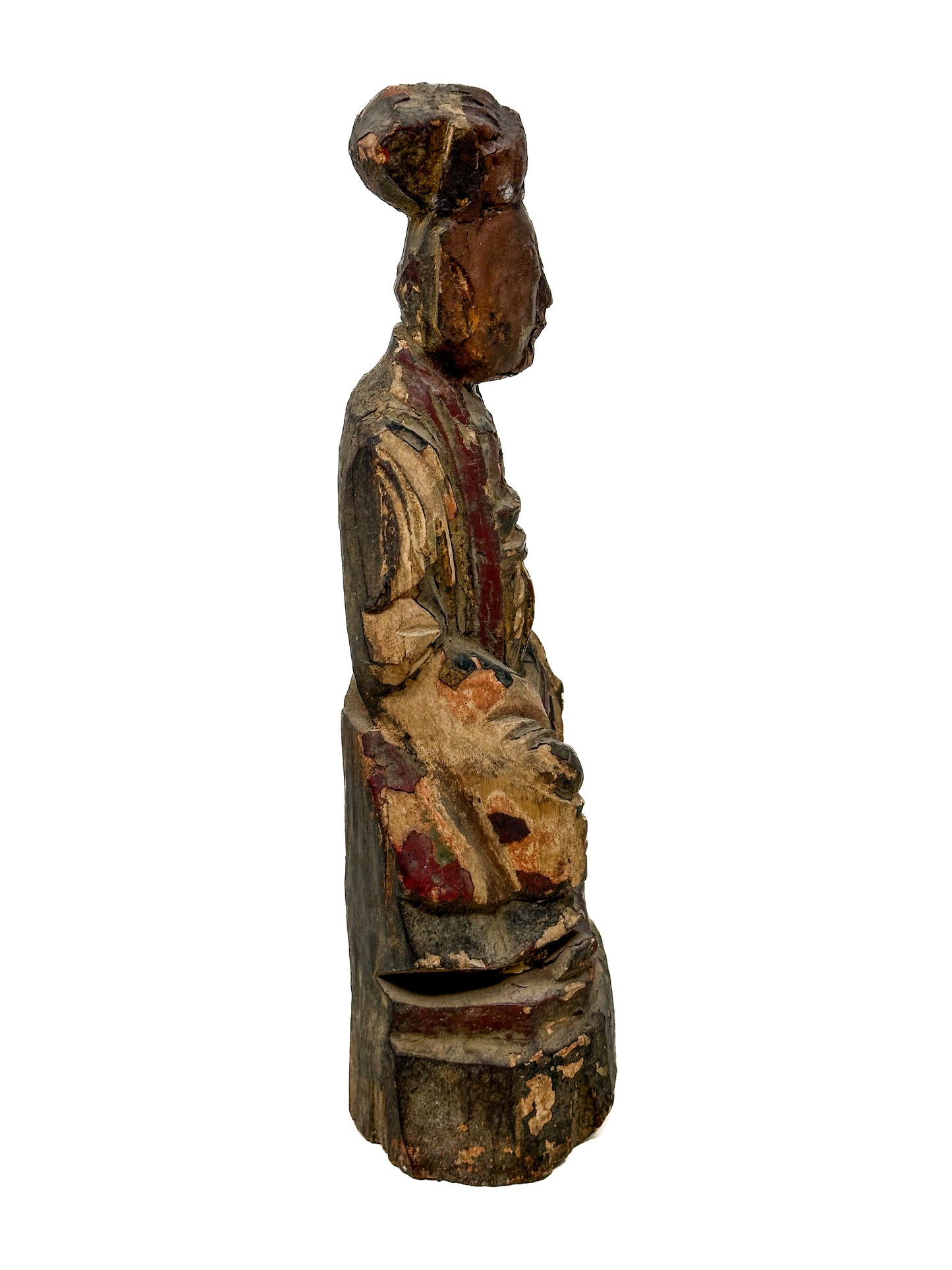 Antique Chinese Wooden Reliquary Figure