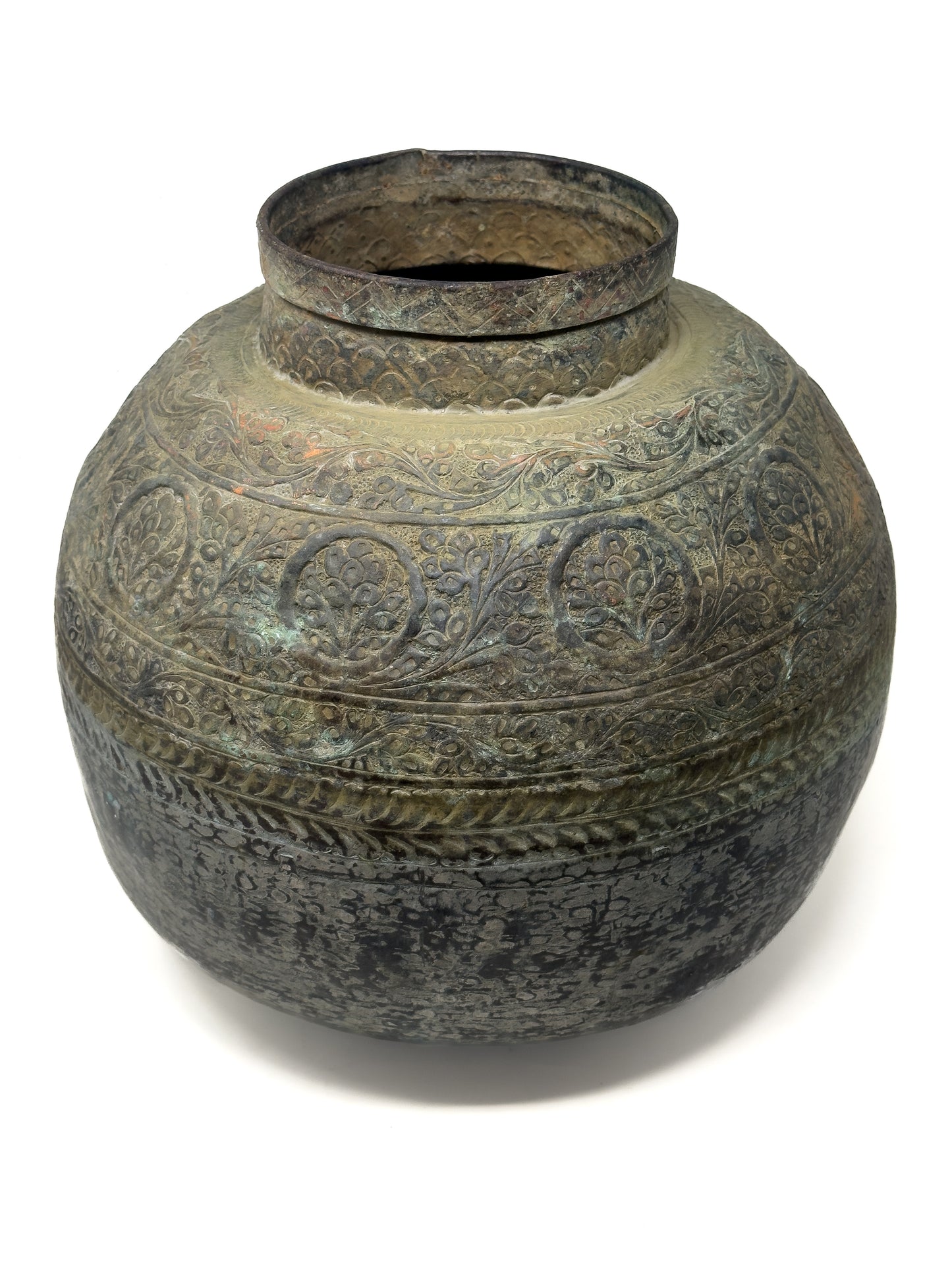 Antique Indian Copper Pot