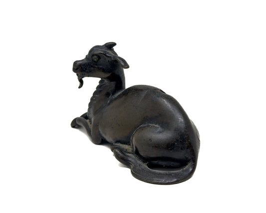 Antique Chinese Bronze Water Dropper