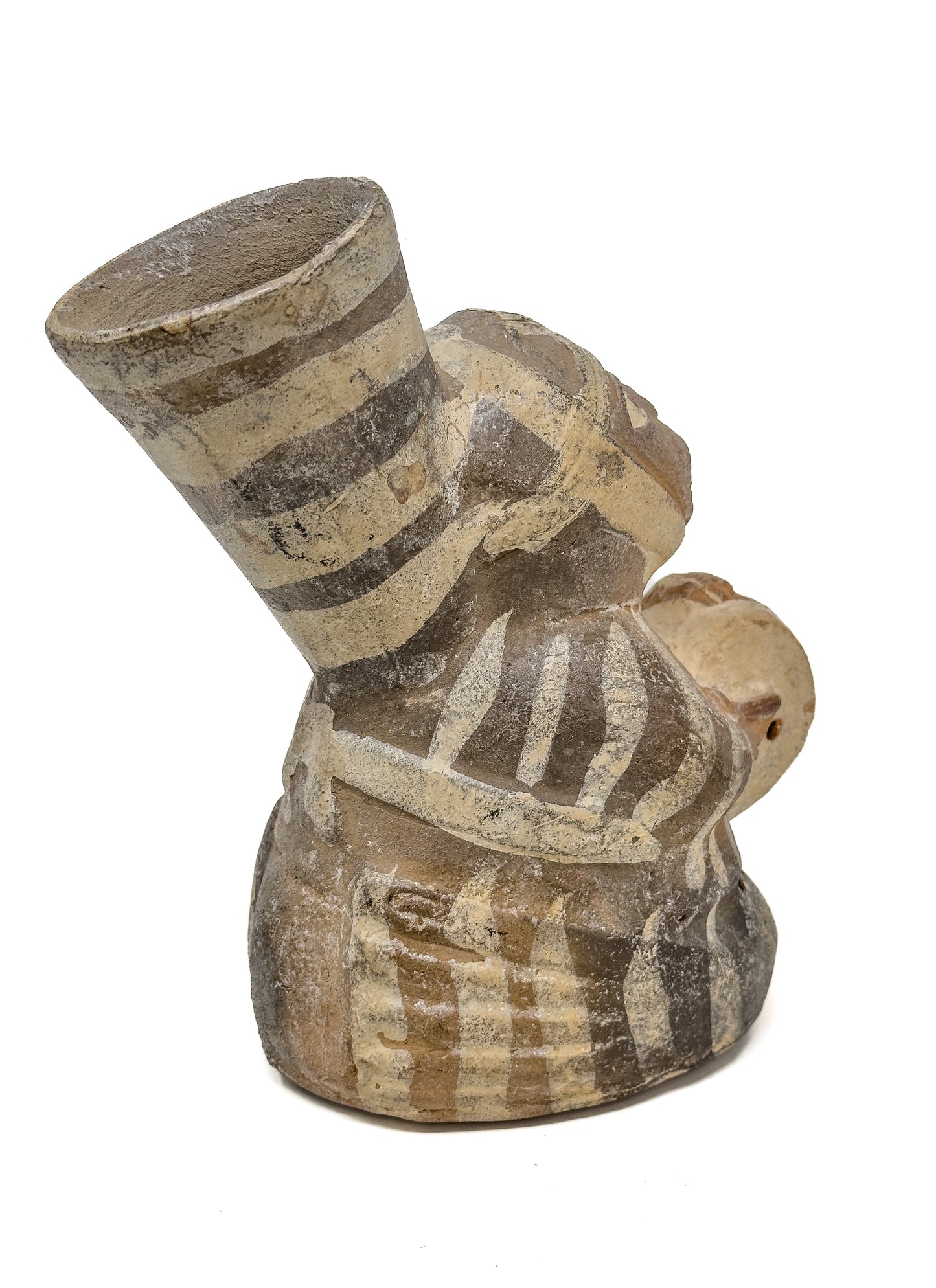 Pre Columbian Moche Figural Vessel