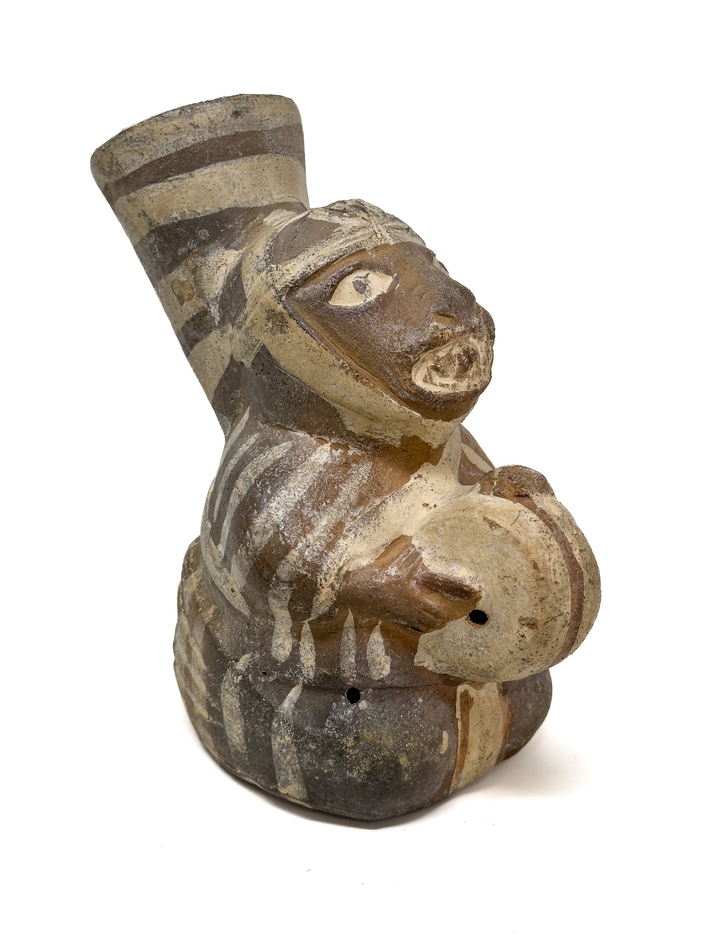 Pre Columbian Moche Figural Vessel