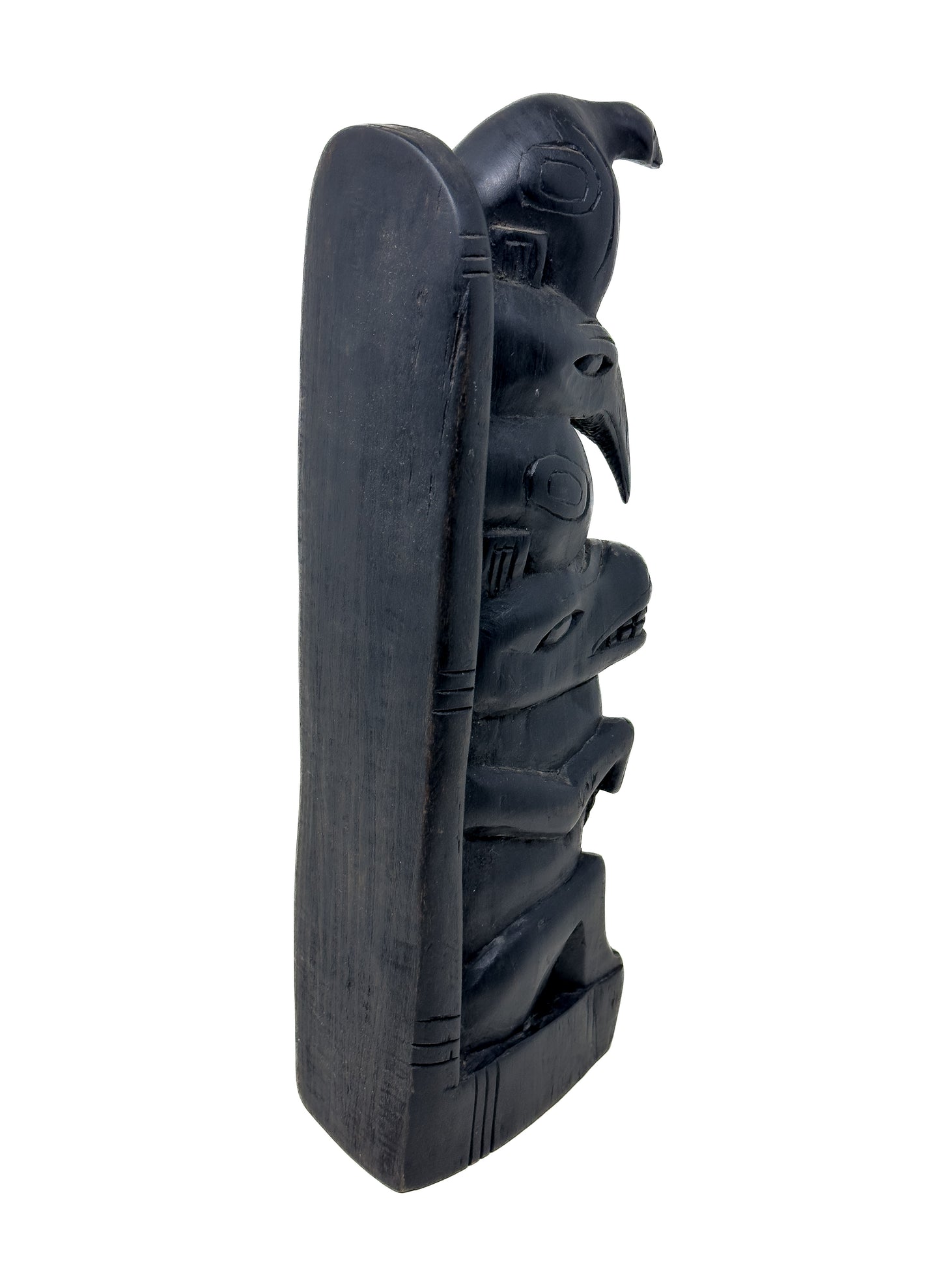 Antique Haida Slate Totem