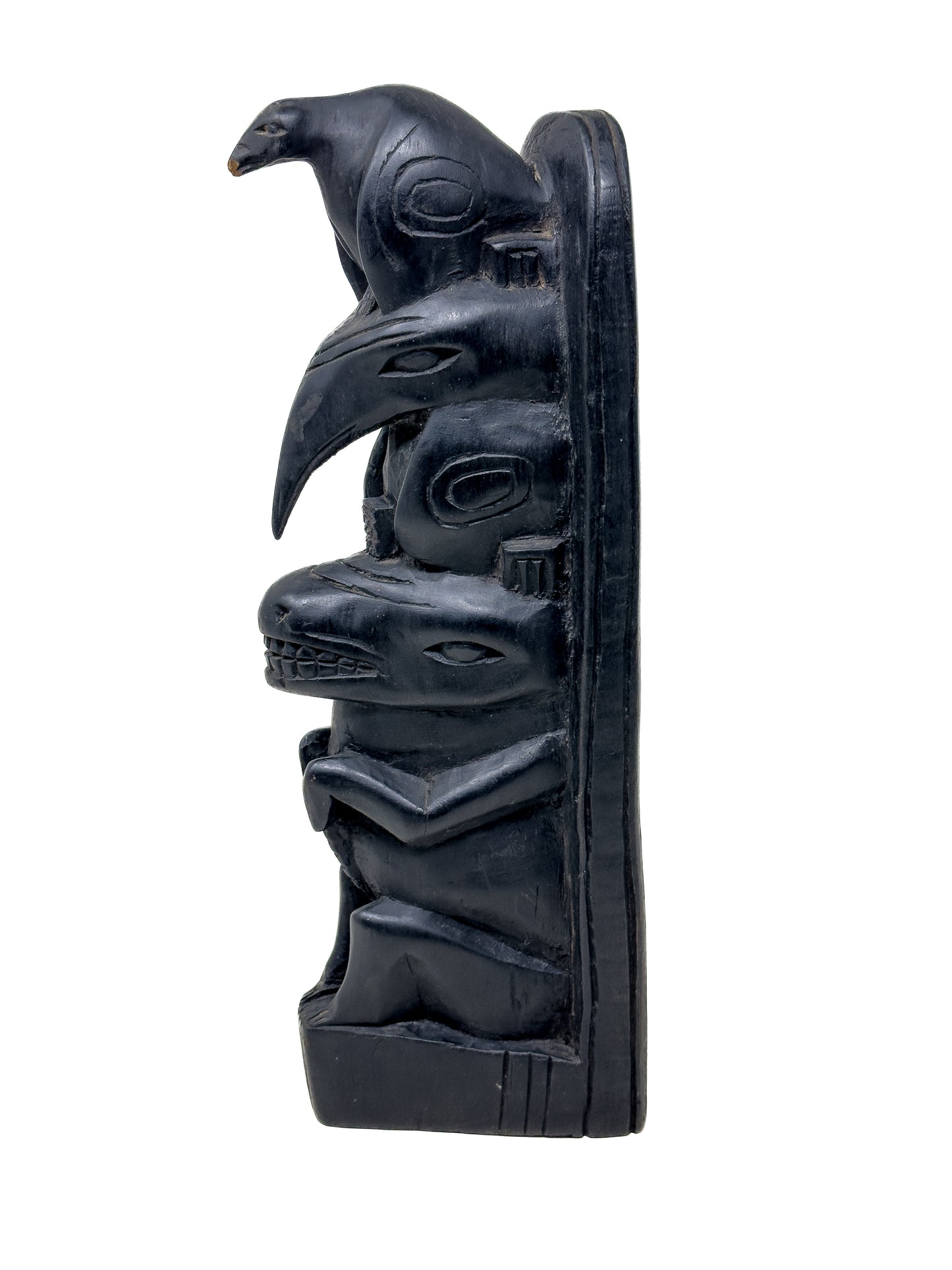 Antique Haida Slate Totem