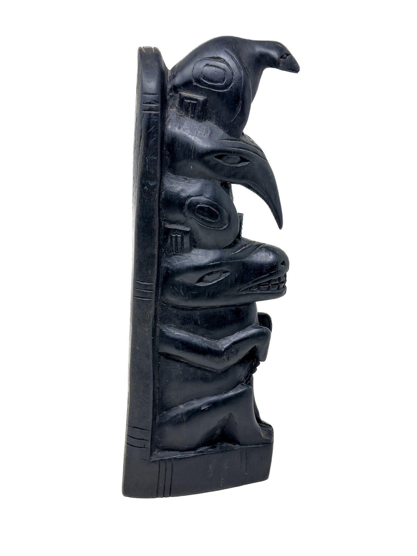 Antique Haida Slate Totem