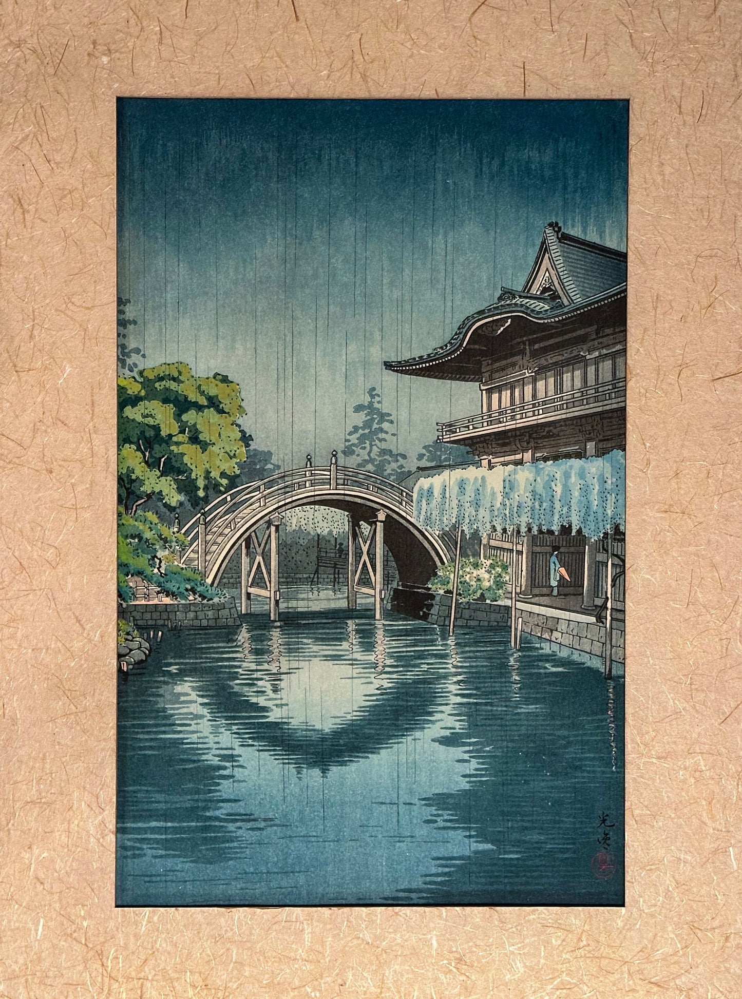 Kameido Tenmangu by Tsuchiya Koitsu