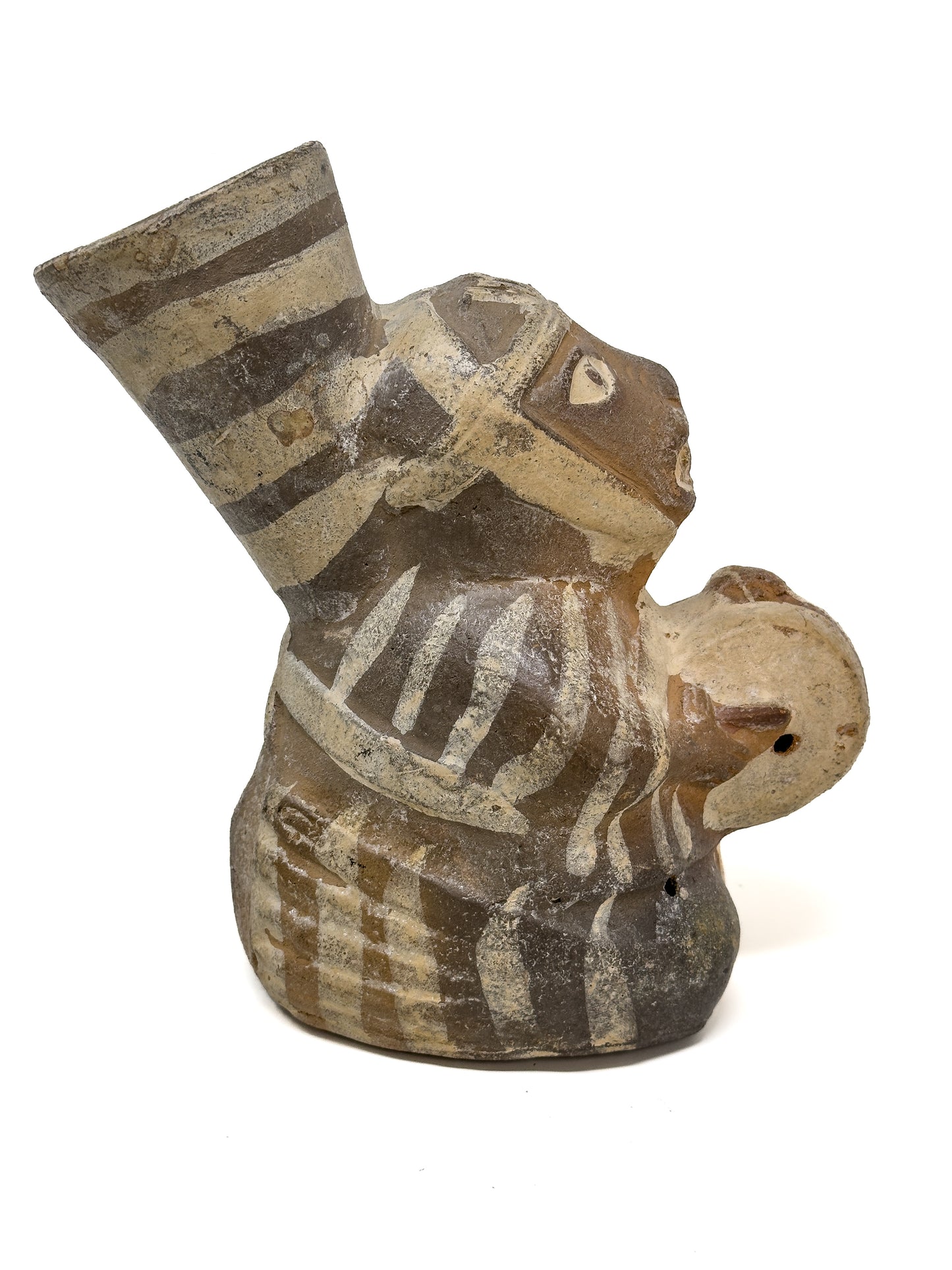 Pre Columbian Moche Figural Vessel