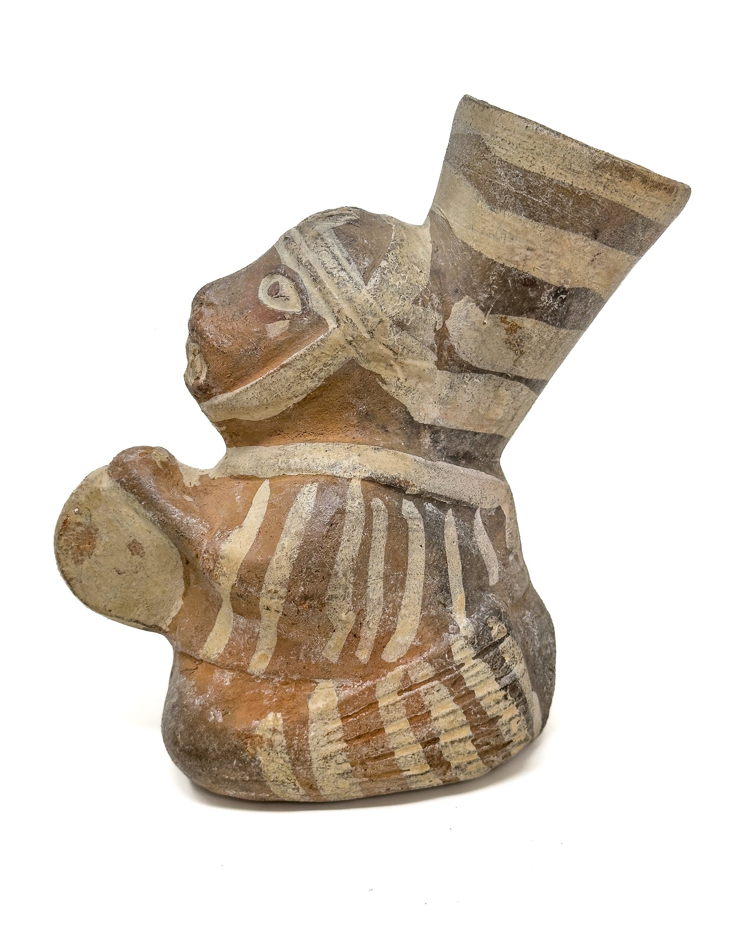 Pre Columbian Moche Figural Vessel