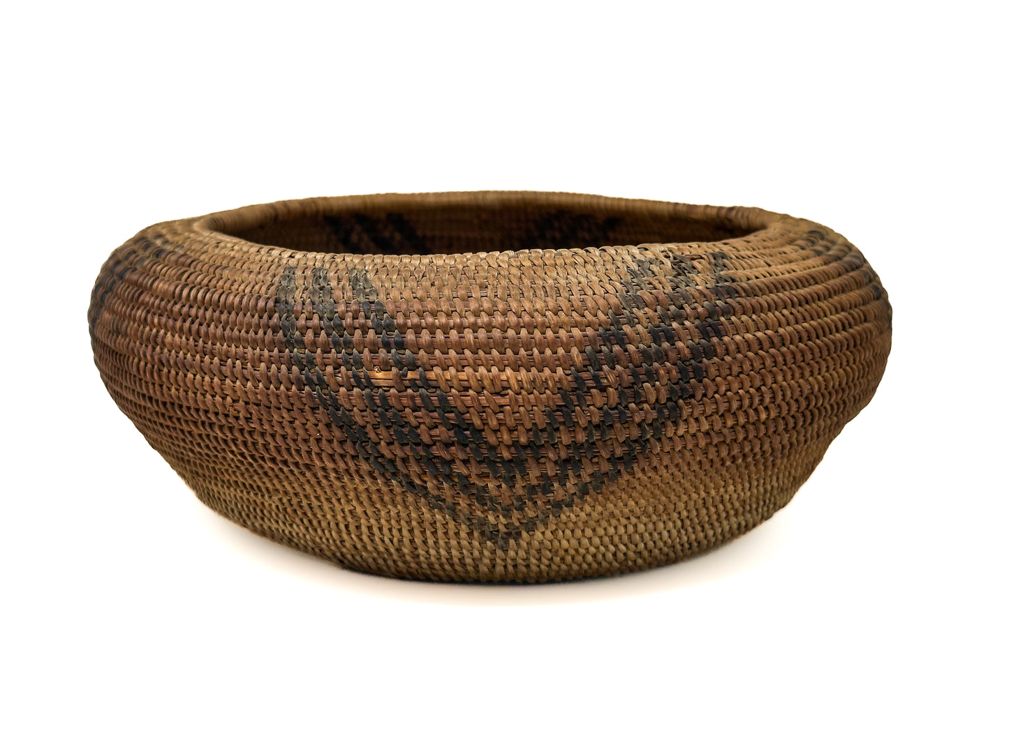 Antique Pomo Coiled Basket