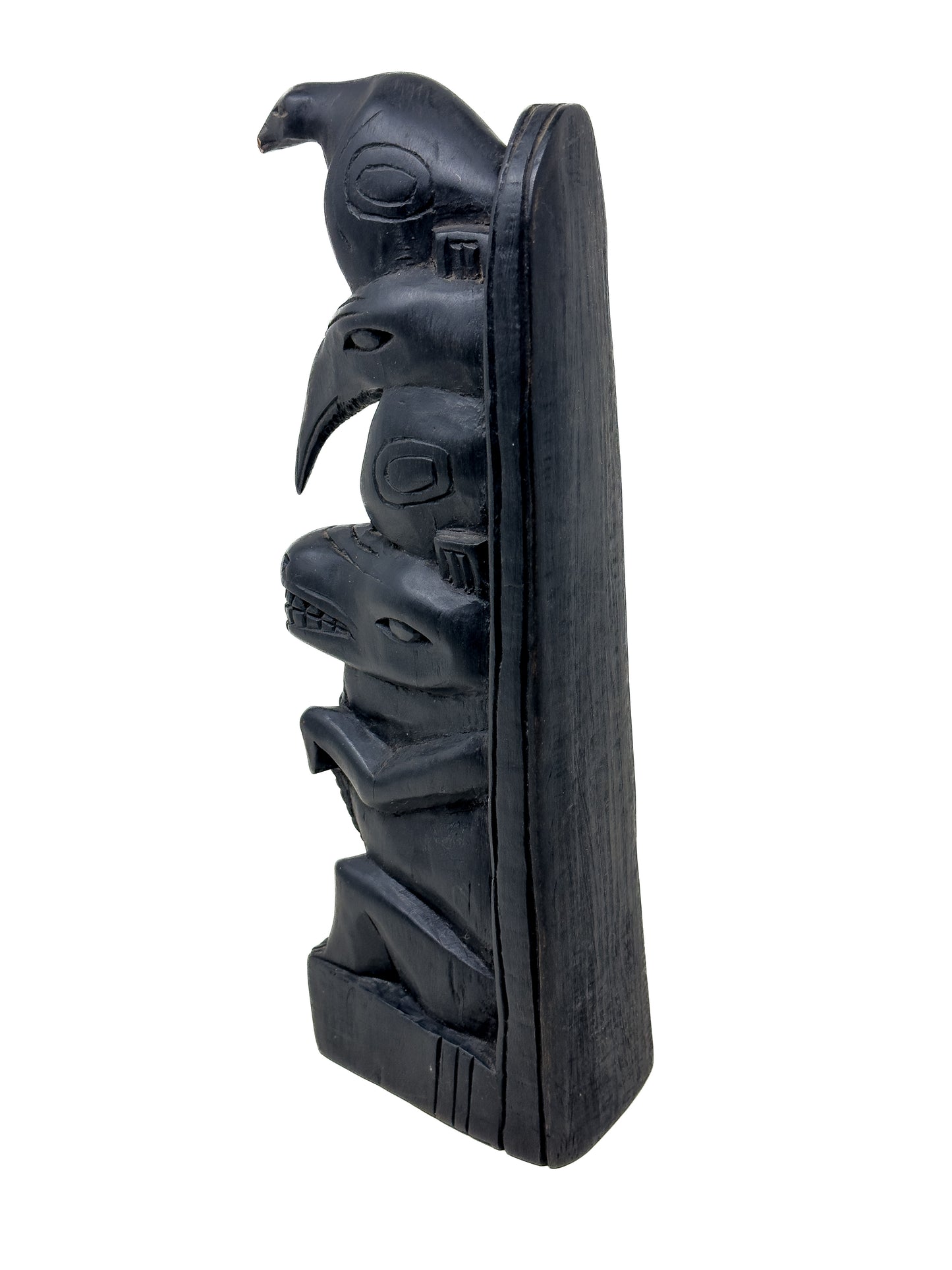 Antique Haida Slate Totem